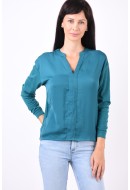 Bluza Dama Only Onllava V-Neck Shaded Spruce